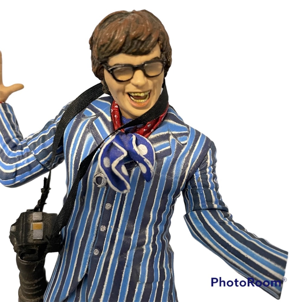 Austin Powers Vintage Action Figure with Camera Great Detail Fun Character